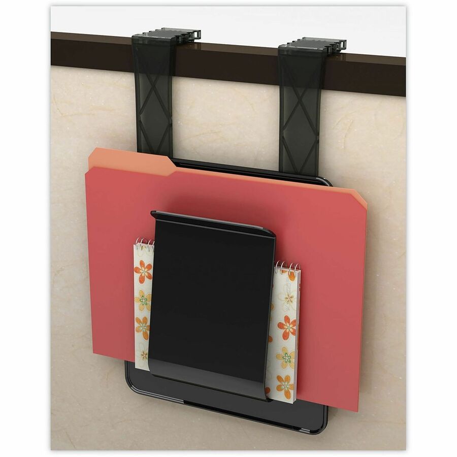 Stand Tall Wall File, Legal/Letter/Oversized Size, 9.25" x 10.63", Black