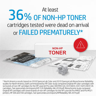 HP 312A, (CF380A) Black Original LaserJet Toner Cartridge