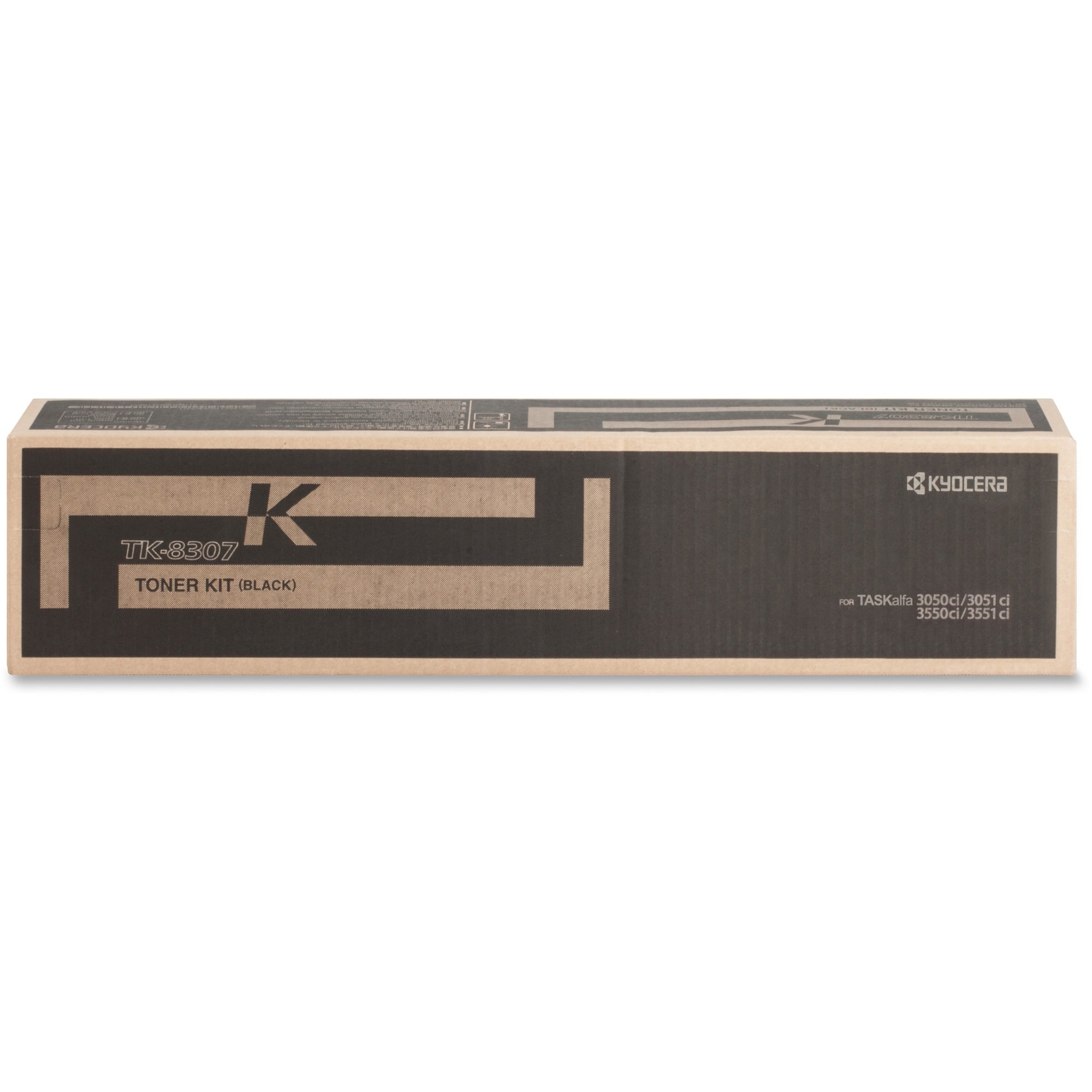 Kyocera Original Toner Cartridge - Laser - 25000 Pages - Black - 1 Each - 