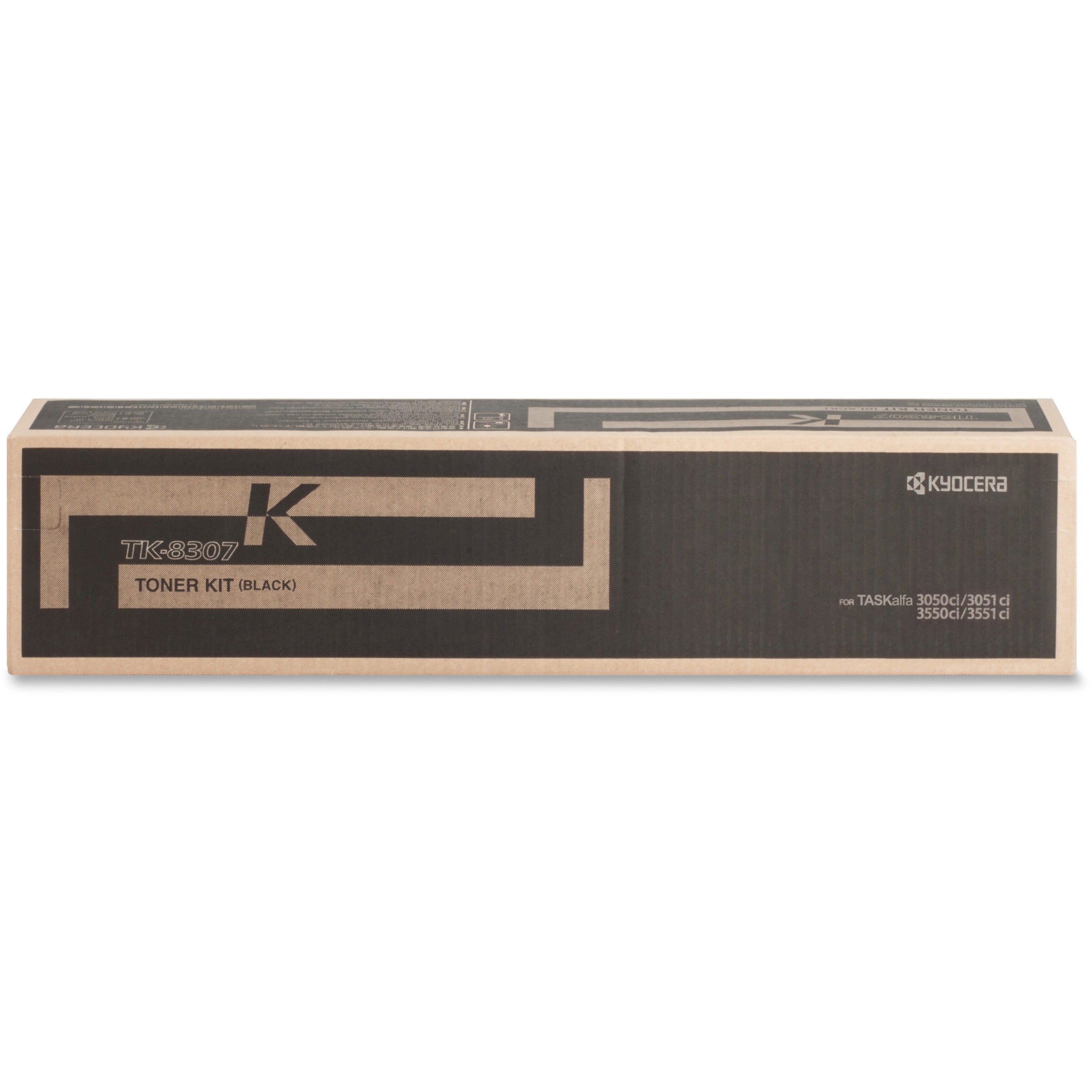 Kyocera Original Toner Cartridge - Laser - 25000 Pages - Black - 1 Each - 