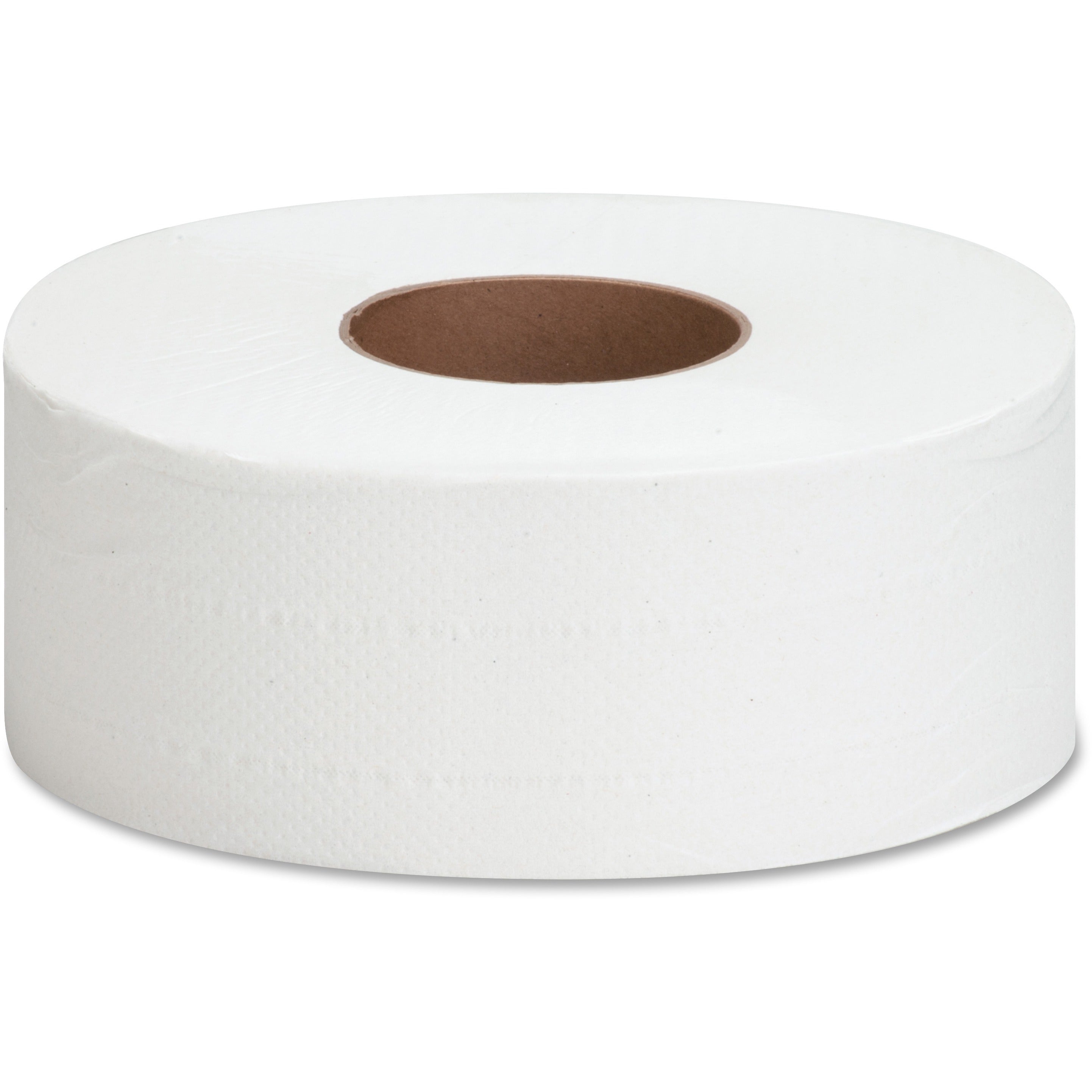 genuine-joe-jumbo-roll-bath-tissues-2-ply-325-x-1000-ft-9-roll-diameter-330-core-white-nonperforated-unscented-12-carton_gjo2510012 - 2