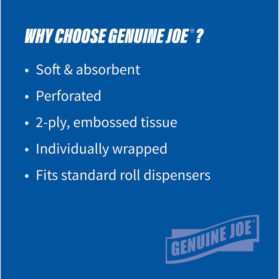 genuine-joe-2-ply-standard-bath-tissue-rolls-2-ply-4-x-320-500-sheets-roll-163-core-white-perforated-absorbent-soft-96-carton_gjo2550096 - 6