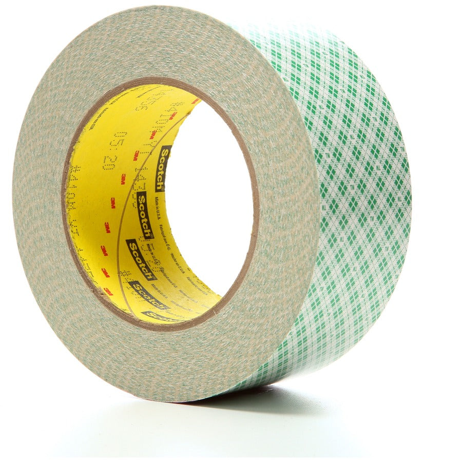Scotch Double-Coated Paper Tape - 36 yd Length x 2" Width - 6 mil Thickness - 3" Core - Kraft - Rubber Backing - Chemical Resistant, Temperature Resistant, Moisture Resistant, UV Resistant - For General Purpose, Multipurpose - 1 / Roll - Natural
