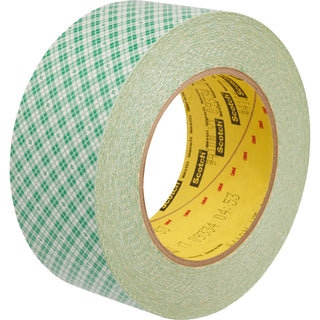 Scotch Double-Coated Paper Tape - 36 yd Length x 2" Width - 6 mil Thickness - 3" Core - Kraft - Rubber Backing - Chemical Resistant, Temperature Resistant, Moisture Resistant, UV Resistant - For General Purpose, Multipurpose - 1 / Roll - Natural