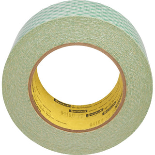 Scotch Double-Coated Paper Tape - 36 yd Length x 2" Width - 6 mil Thickness - 3" Core - Kraft - Rubber Backing - Chemical Resistant, Temperature Resistant, Moisture Resistant, UV Resistant - For General Purpose, Multipurpose - 1 / Roll - Natural