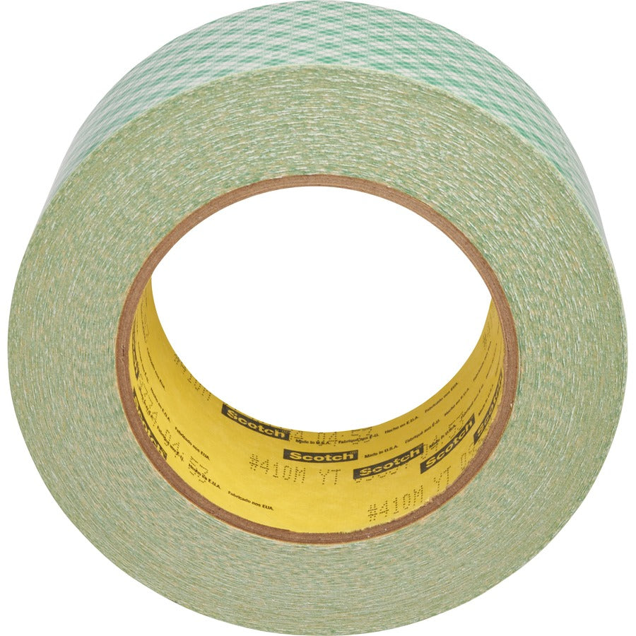Scotch Double-Coated Paper Tape - 36 yd Length x 2" Width - 6 mil Thickness - 3" Core - Kraft - Rubber Backing - Chemical Resistant, Temperature Resistant, Moisture Resistant, UV Resistant - For General Purpose, Multipurpose - 1 / Roll - Natural