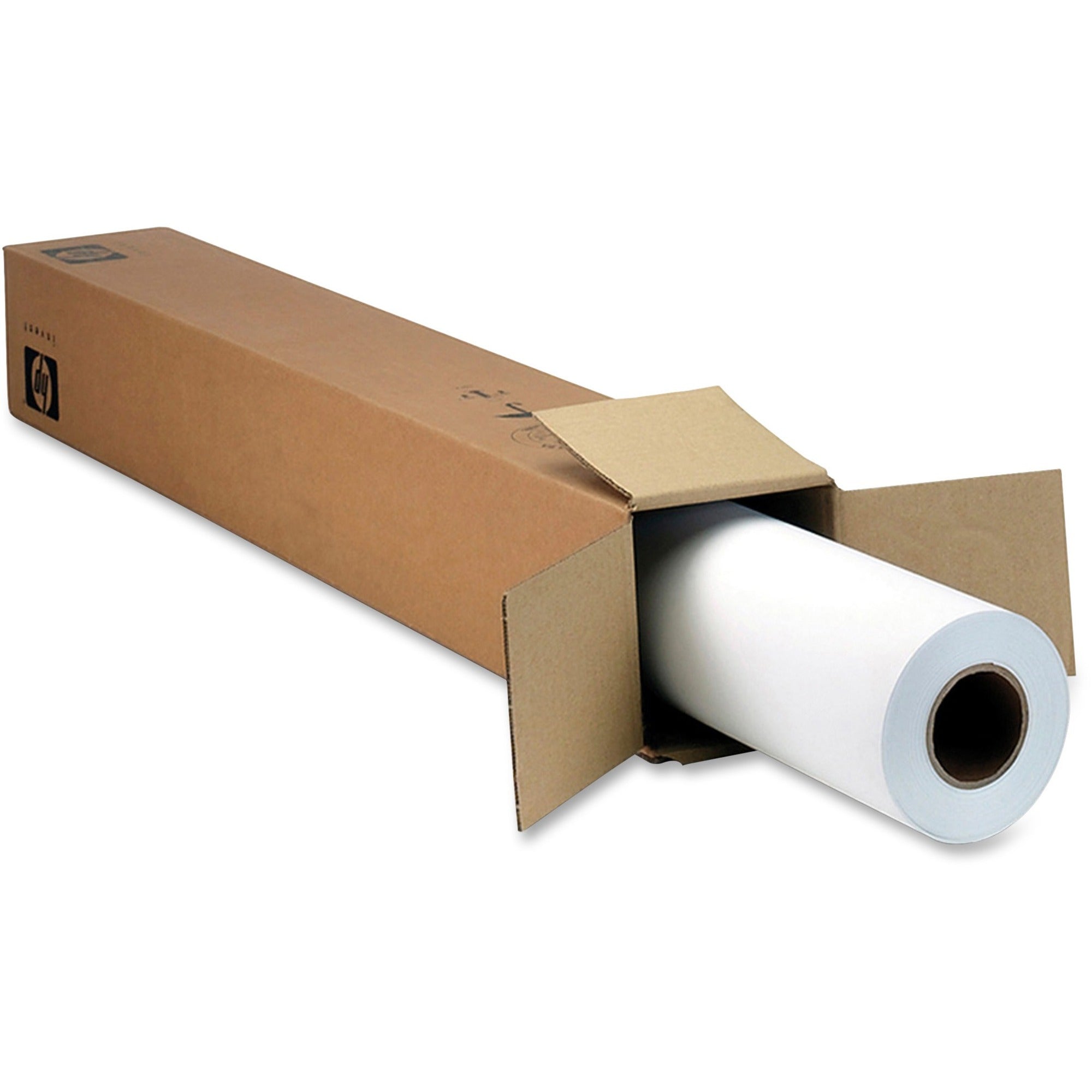 DesignJet Inkjet Large Format Paper, 7 mil, 42" x 100 ft, High-Gloss White