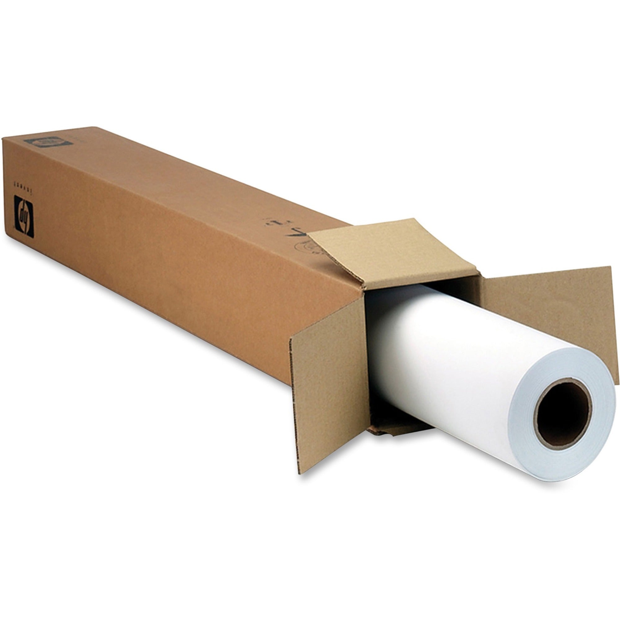 DesignJet Large Format Paper for Inkjet Prints, 7 mil, 36" x 100 ft, Satin White