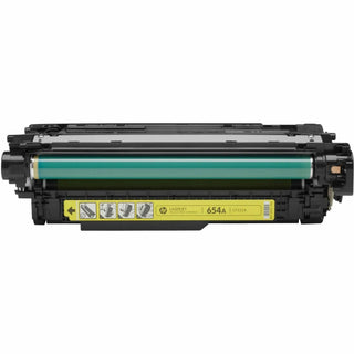 HP 654A, (CF332A) Yellow Original LaserJet Toner Cartridge