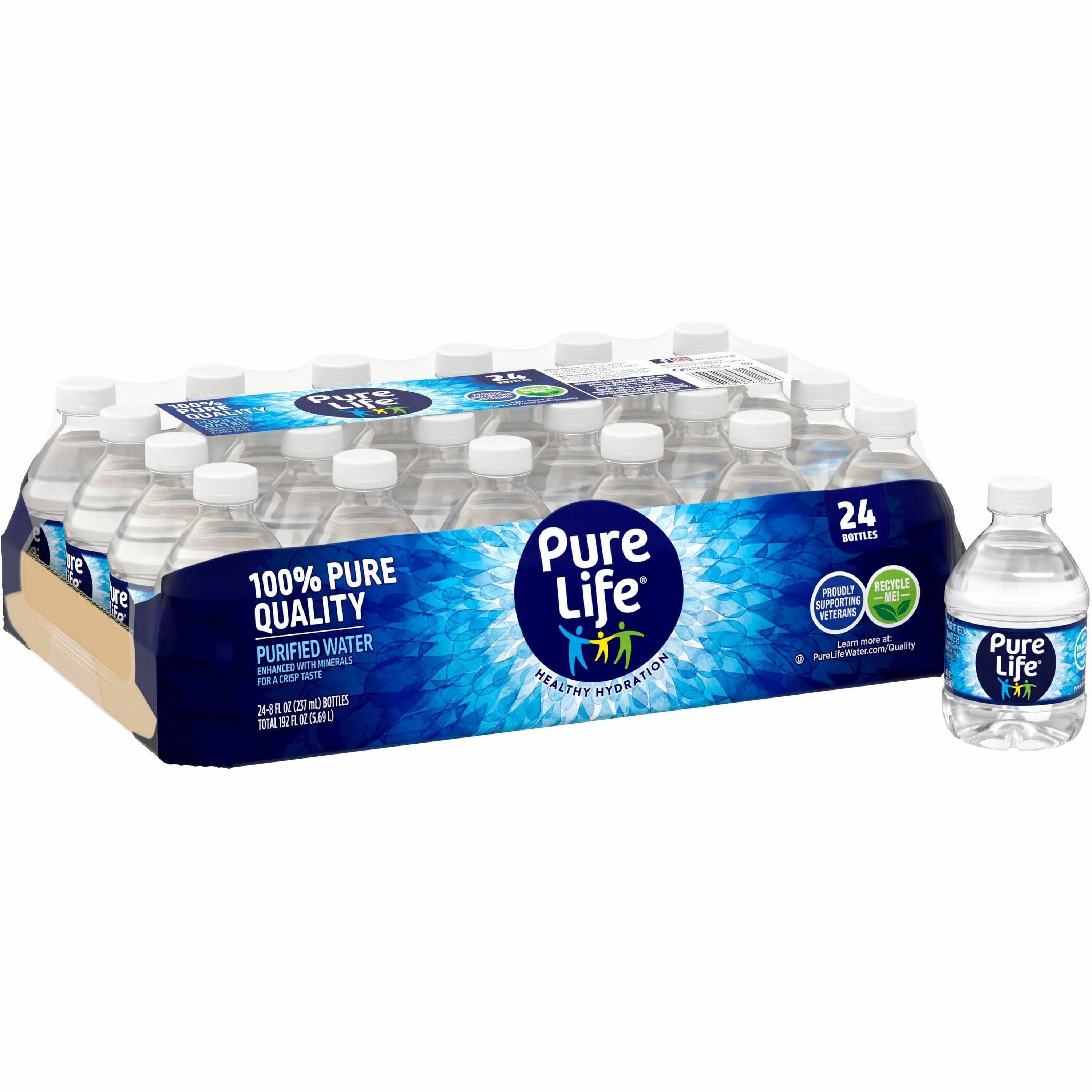 pure-life-purified-bottled-water-ready-to-drink-8-fl-oz-237-ml-bottle-24-carton_nle194627 - 1