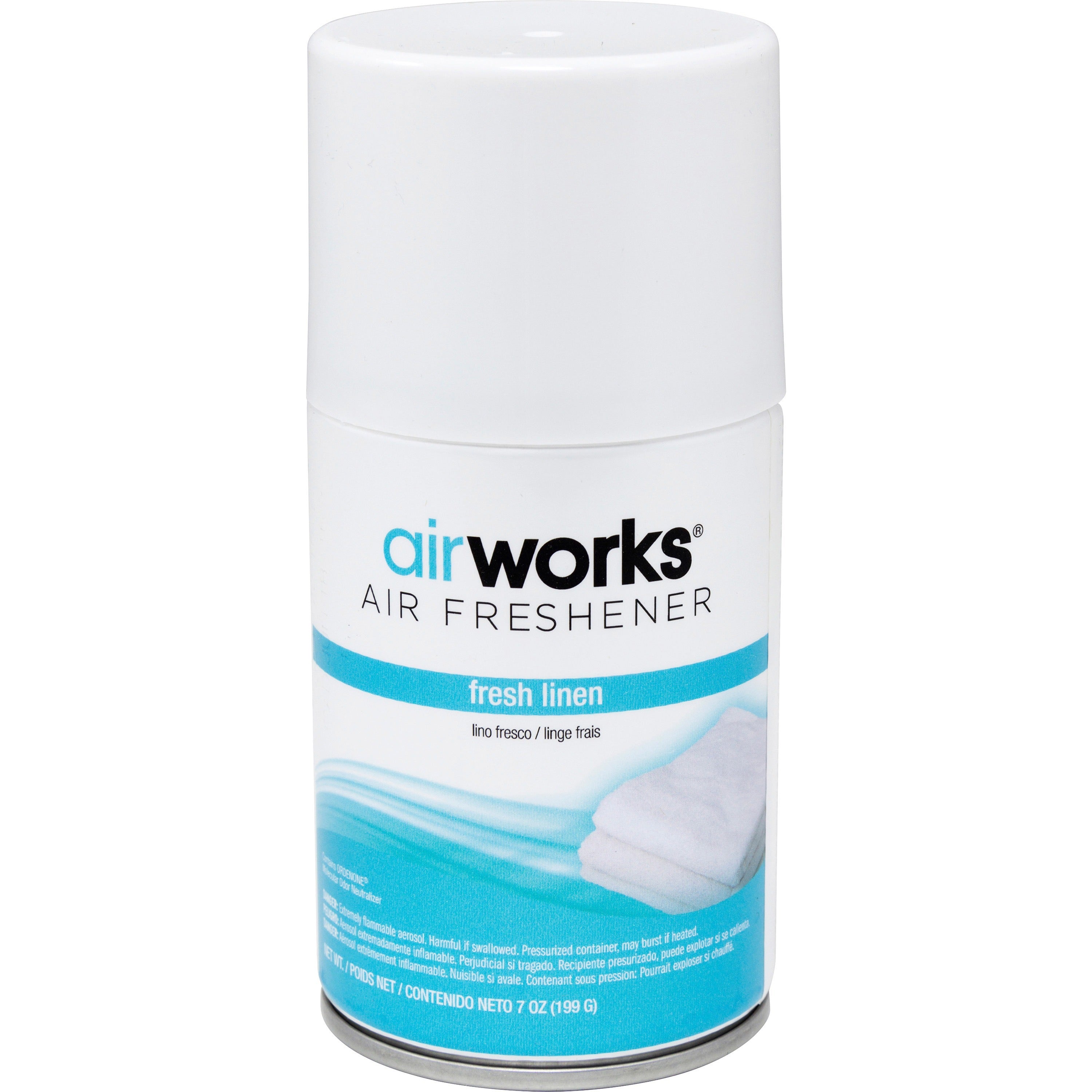 hospeco-health-gards-metered-aerosol-air-fresheners-fresh-linen-aerosol-6000-ft-7-oz-fresh-linen-30-day-1-each_hos07918 - 1