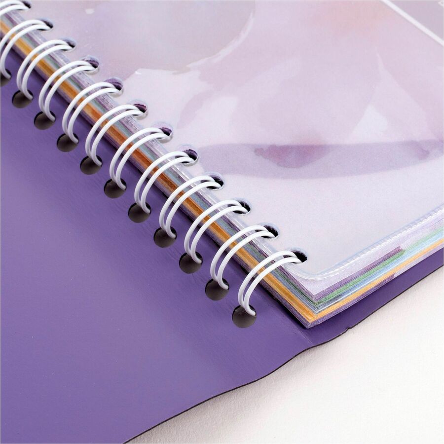 Beautiful Day Weekly/Monthly Planner, Vertical-Column Format, 11 x 8.5, Purple Cover, 13-Month (Jan to Jan): 2024 to 2025