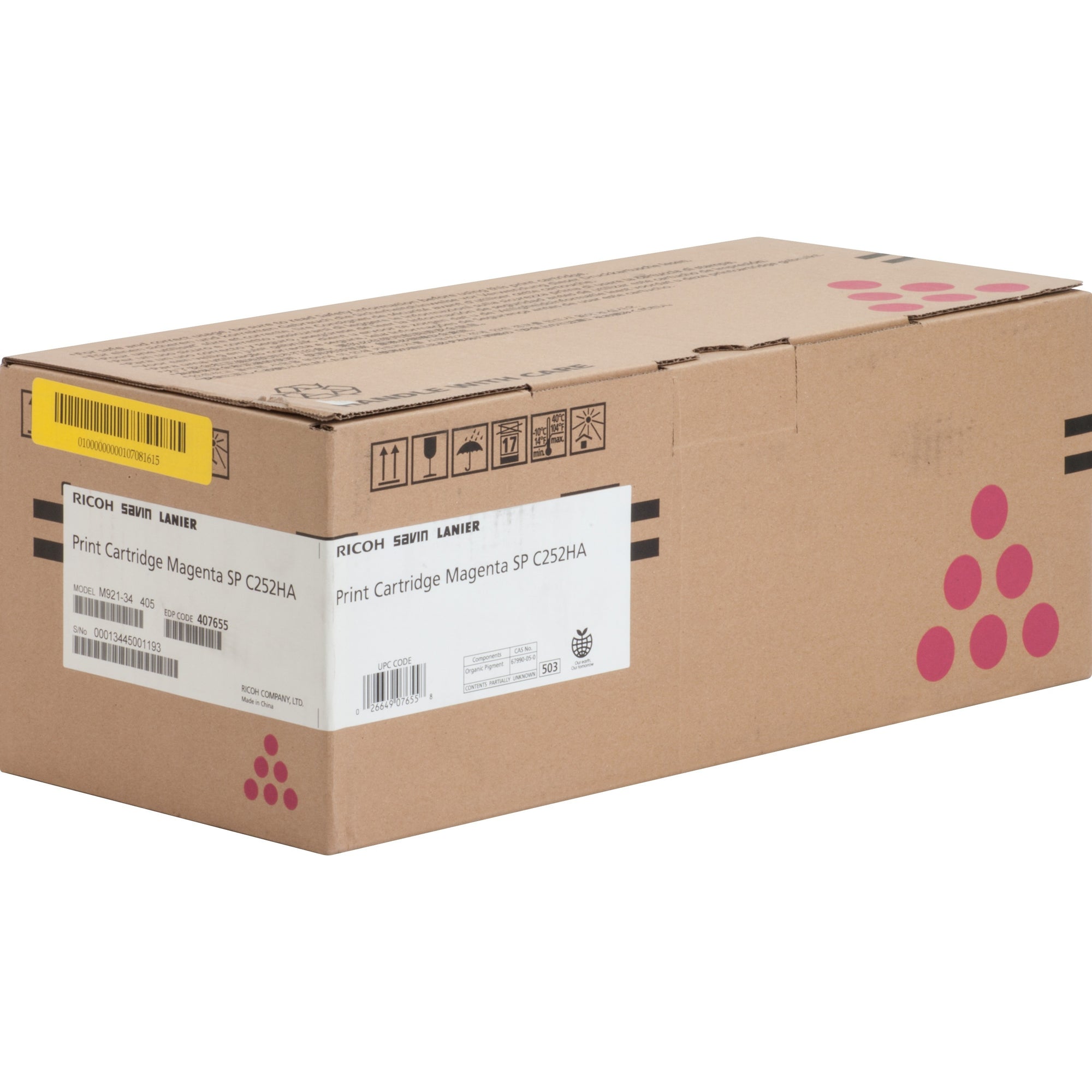 407655 Toner, 6,000 Page-Yield, Magenta