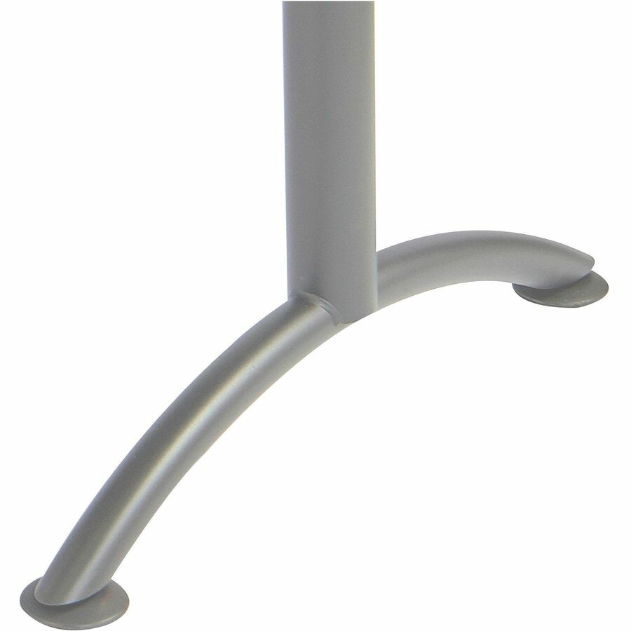 Iceberg Arc Fixed Height Table 36X72 Rectangular, Graphite - For - Table TopRectangle Top - 72" Table Top Length x 36" Table Top Width - Assembly Required - Graphite - 1 Each