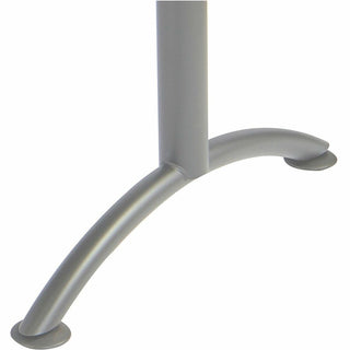Iceberg Utility Table - For - Table TopRectangle Top - 60" Table Top Length x 30" Table Top Width - Assembly Required - Graphite - 1 Each