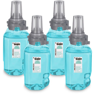 Gojo ADX-7 Dispenser Refill Botanical Foam Soap - Botanical ScentFor - 23.7 fl oz (700 mL) - Pump Bottle Dispenser - Skin, Hand - Moisturizing - Emerald Green - Rich Lather, Bio-based - 4 / Carton