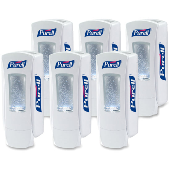 PURELL ADX-12 Dispenser - Manual - 1.27 quart Capacity - White - 6 / Carton - 