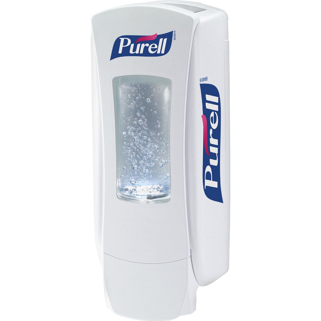 PURELL ADX-12 Dispenser - Manual - 1.27 quart Capacity - White - 6 / Carton - 
