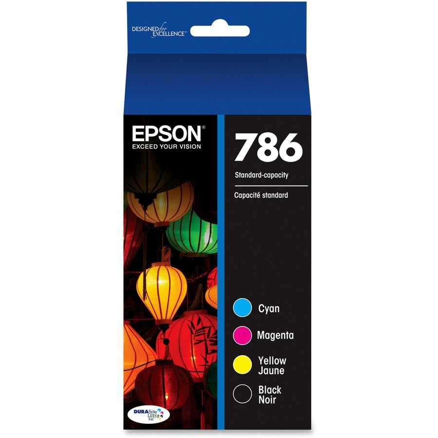 T786120-BCS (786) DURABrite Ultra Ink, Black/Cyan/Magenta/Yellow