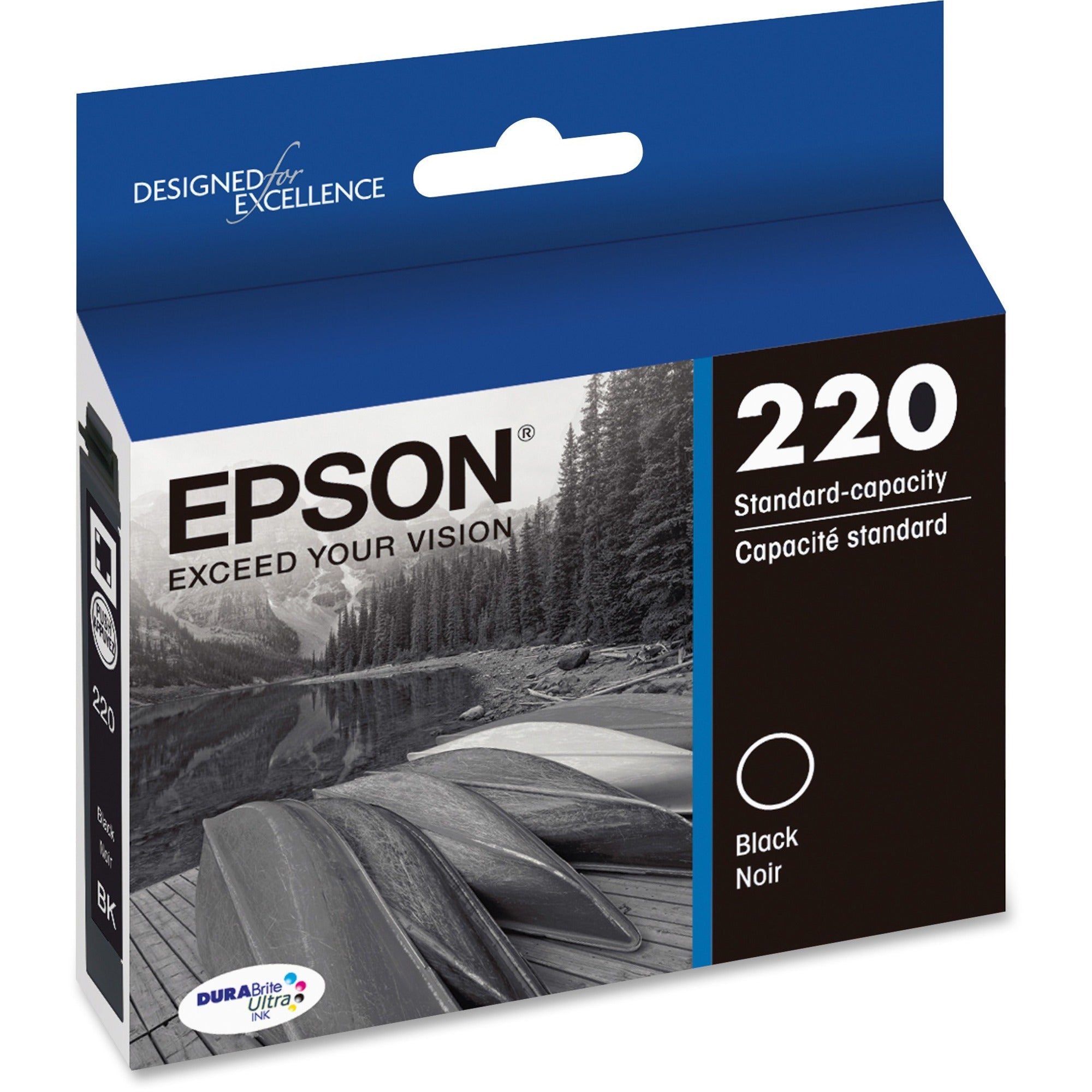 T220120-S (220) DURABrite Ultra Ink, 175 Page-Yield, Black