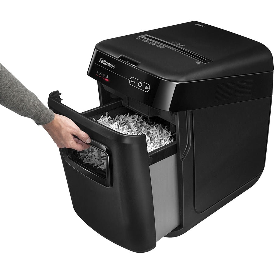 AutoMax 200C Auto Feed Cross-Cut Shredder, 200 Auto/10 Manual Sheet Capacity