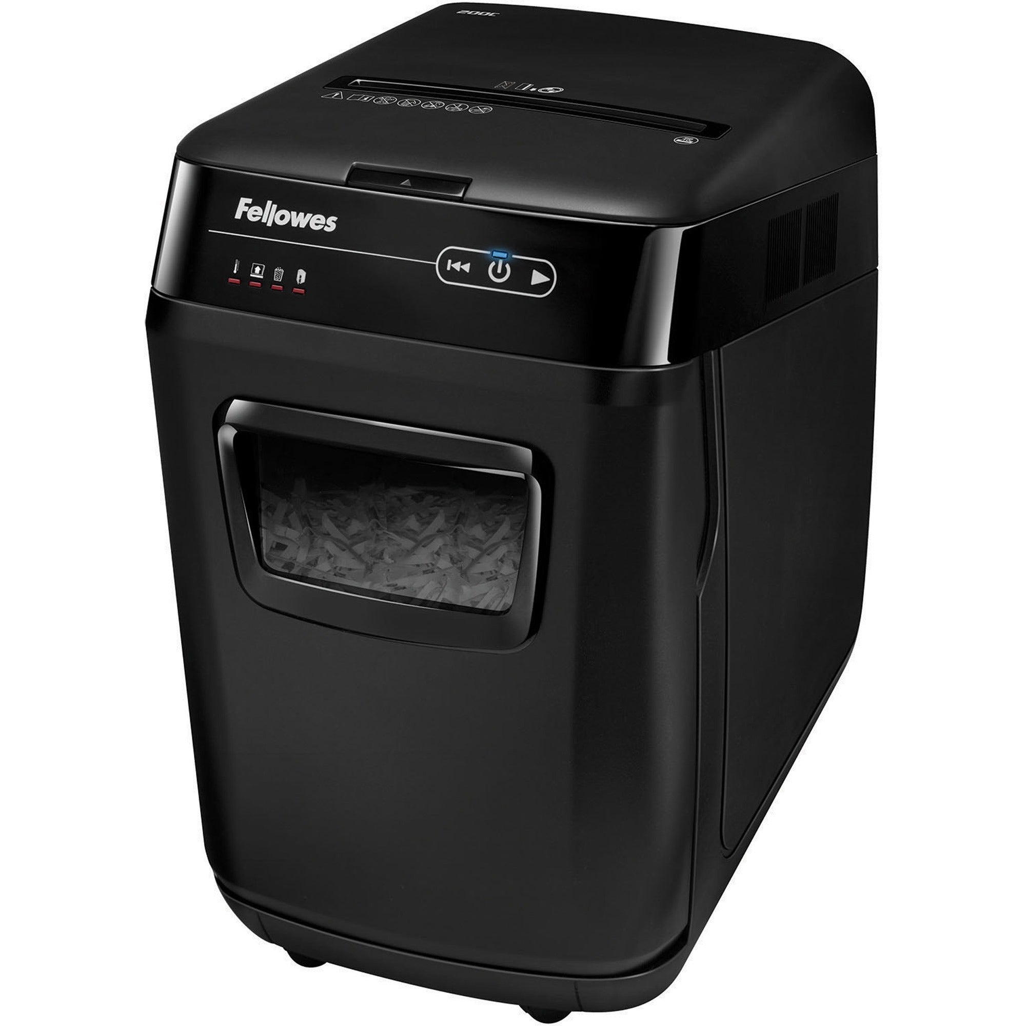 AutoMax 200C Auto Feed Cross-Cut Shredder, 200 Auto/10 Manual Sheet Capacity