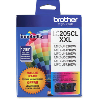 LC2053PKS Innobella Super High-Yield Ink, 1,200 Page-Yield, Cyan/Magenta/Yellow