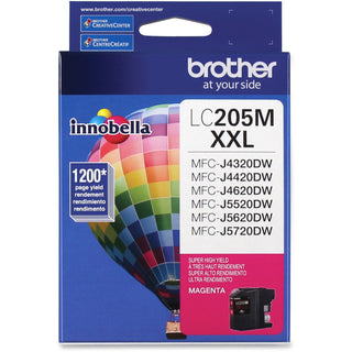 LC205M Innobella Super High-Yield Ink, 1,200 Page-Yield, Magenta