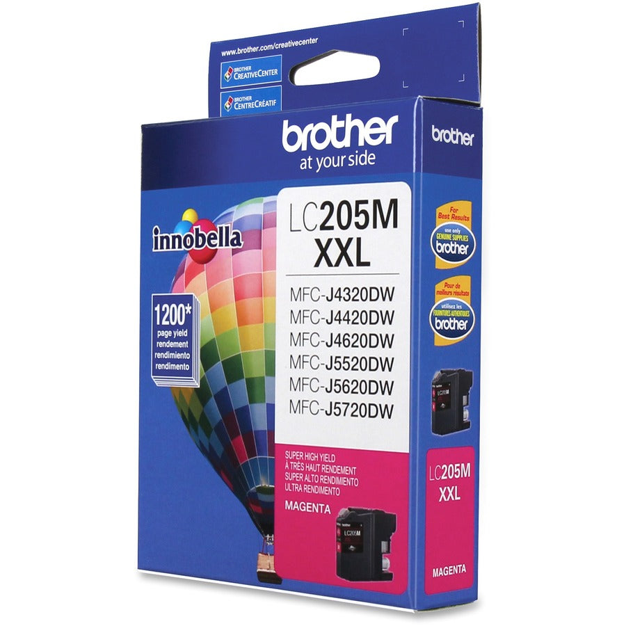 LC205M Innobella Super High-Yield Ink, 1,200 Page-Yield, Magenta