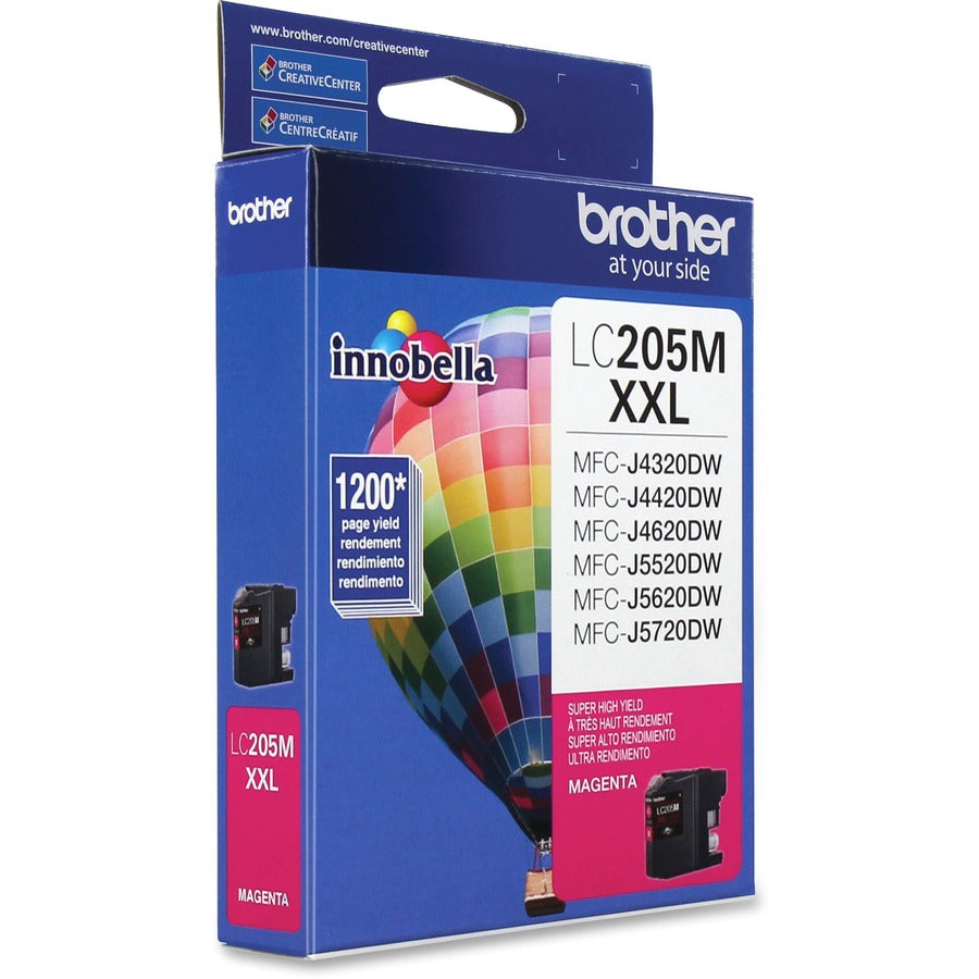 LC205M Innobella Super High-Yield Ink, 1,200 Page-Yield, Magenta