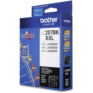 LC207BK Innobella Super High-Yield Ink, 1,200 Page-Yield, Black