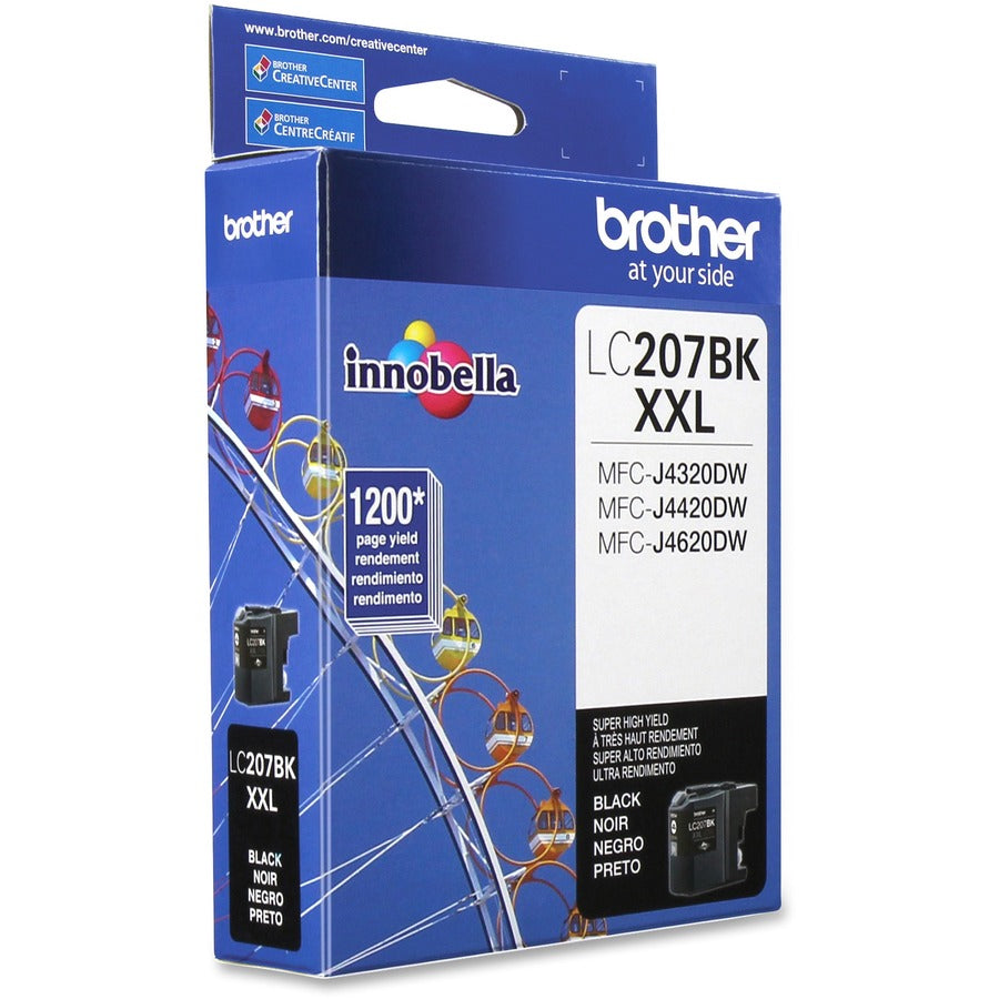 LC207BK Innobella Super High-Yield Ink, 1,200 Page-Yield, Black
