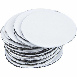MasterVision Magnetic Color Coding Dots - - Height3/4" Diameter - Round - White - Vinyl - 20 / Pack - 1