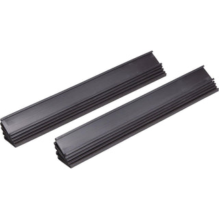 MasterVision Black Magnetic Data Cards - Support 6" x 1" Media - 10 / Pack - Black - 
