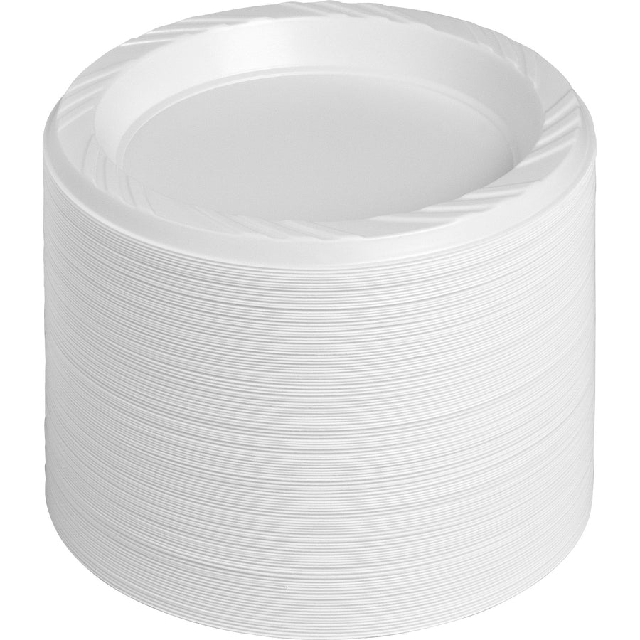 genuine-joe-6-round-plastic-plates-125-pack-disposable-white-plastic-body-8-carton_gjo10327ct - 3