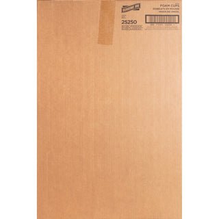 Genuine Joe 20 oz Foam Cups - 500 / Carton - White - Styrofoam - Hot Drink, Cold Drink