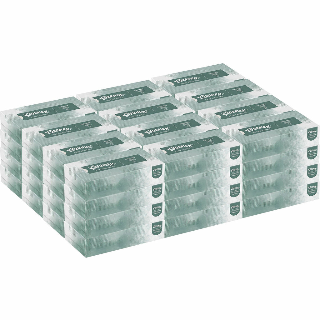 kleenex-professional-naturals-facial-tissue-for-business-830-x-780-white-fiber-fiber-soft-for-office-restroom-125-per-box-48-carton_kcc21601ct - 1