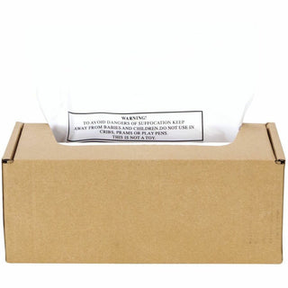 Shredder Waste Bags, 16 to 20 gal Capacity, 50/Carton