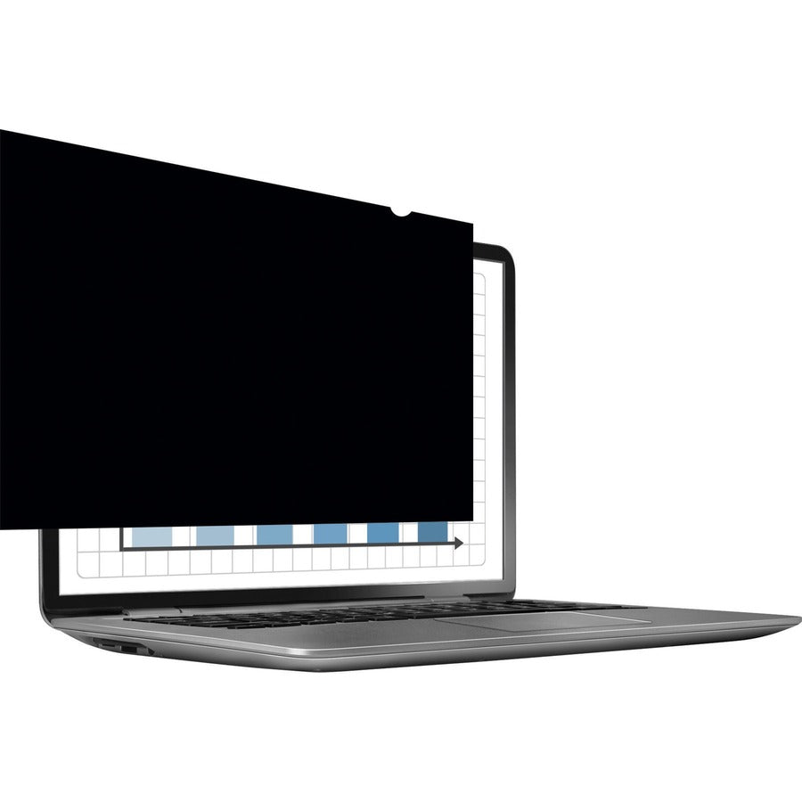 Fellowes PrivaScreen Blackout Privacy Filter - 14.0" Wide - For 14" Widescreen LCD Notebook - 16:9 - Fingerprint Resistant, Scratch Resistant - Polyethylene - 1 Pack - TAA Compliant
