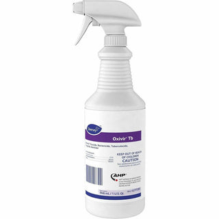 Diversey Oxivir Ready-to-use Surface Cleaner - For Hospital - 32 fl oz (1 quart) - 12 / Carton - VOC-free, APE-free, Odorless
