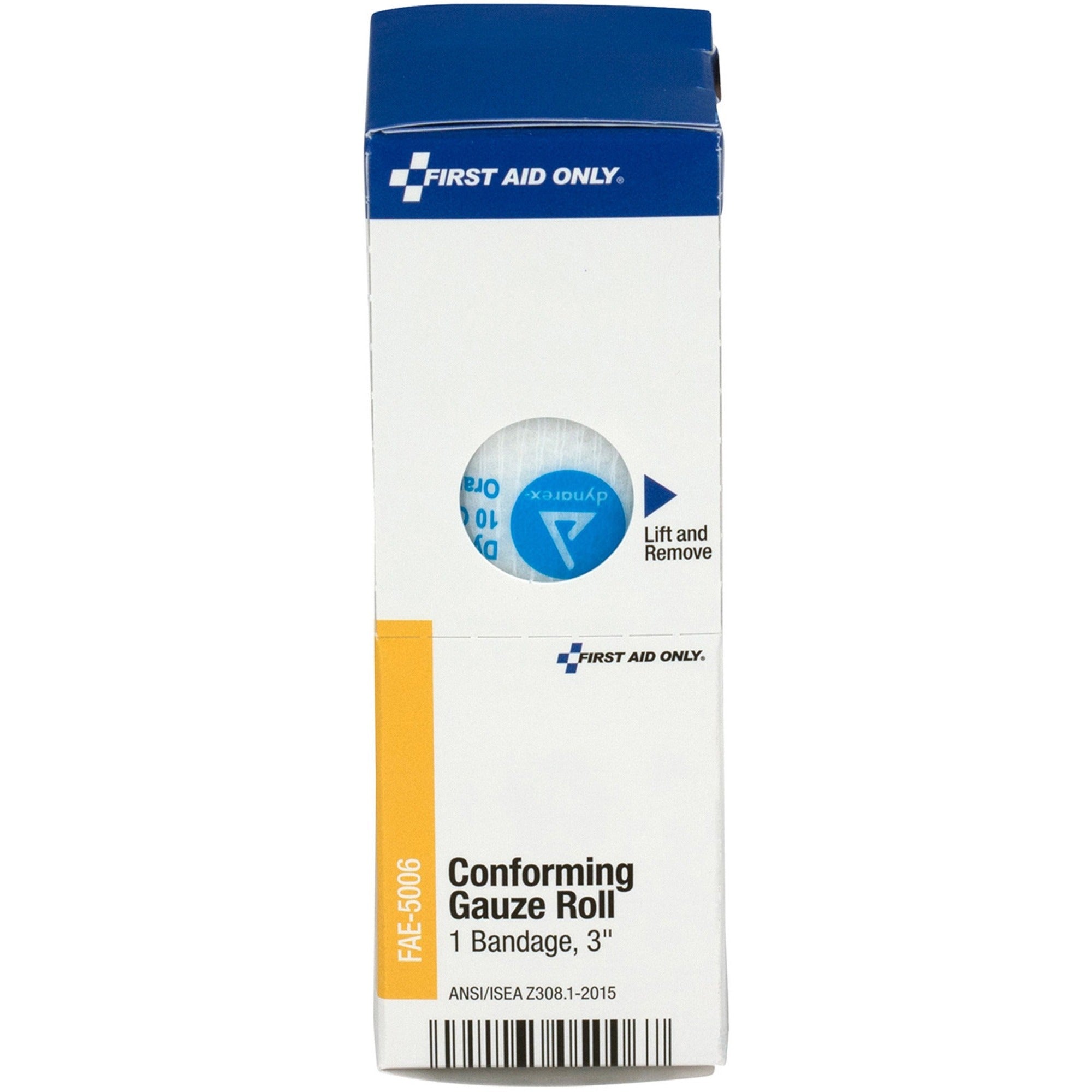 First Aid Only 3" Gauze Roll Bandage, Sold as 1 Box