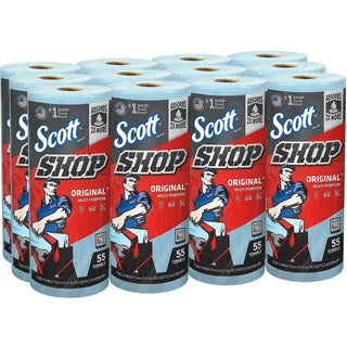 Scott Shop Roll Towels, Sold as 1 Carton, 12 Roll per Carton