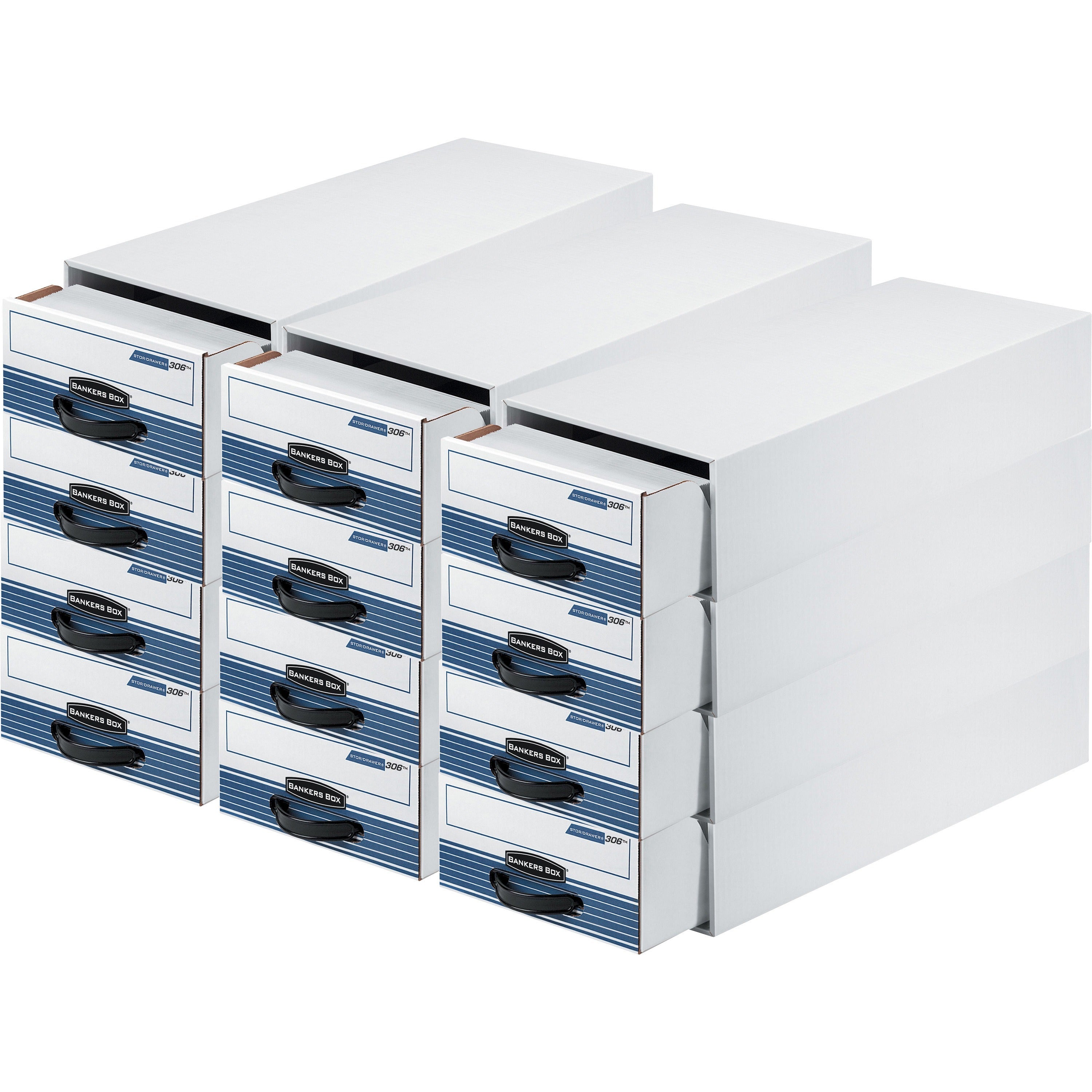 Fellowes Stor/Drawer Steel Plus Card Storage Drawer - 1