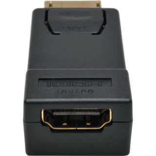 tripp-lite-by-eaton-displayport-to-hdmi-video-adapter-converter-compact-1080p-m-f-1-x-displayport-male-digital-audio-video-1-x-hdmi-female-digital-audio-video-black_trpp1360001 - 3