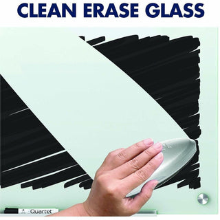 Infinity Glass Marker Board, 24 x 18, White Surface
