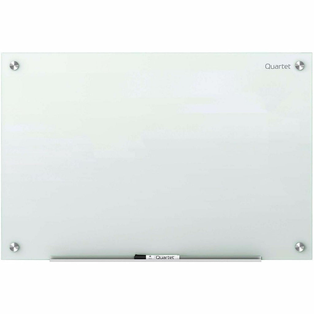 Infinity Glass Marker Board, 24 x 18, White Surface