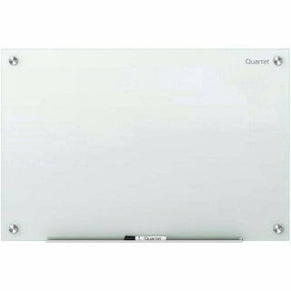 Infinity Glass Marker Board, 24 x 18, White Surface