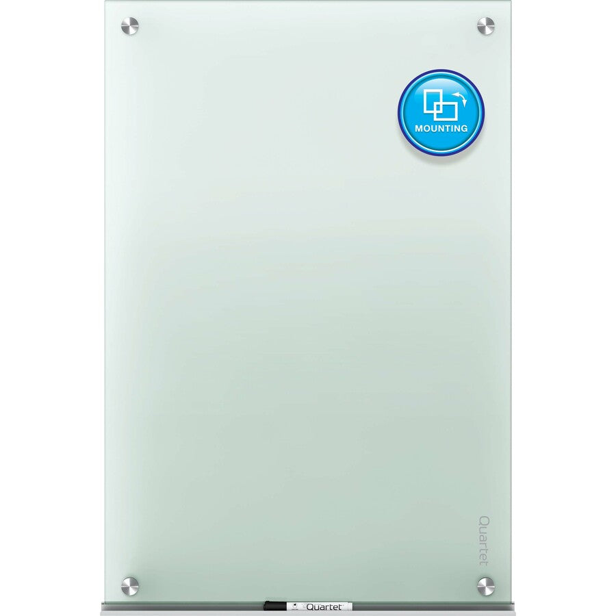 Infinity Glass Marker Board, 48 x 36, Frosted Surface