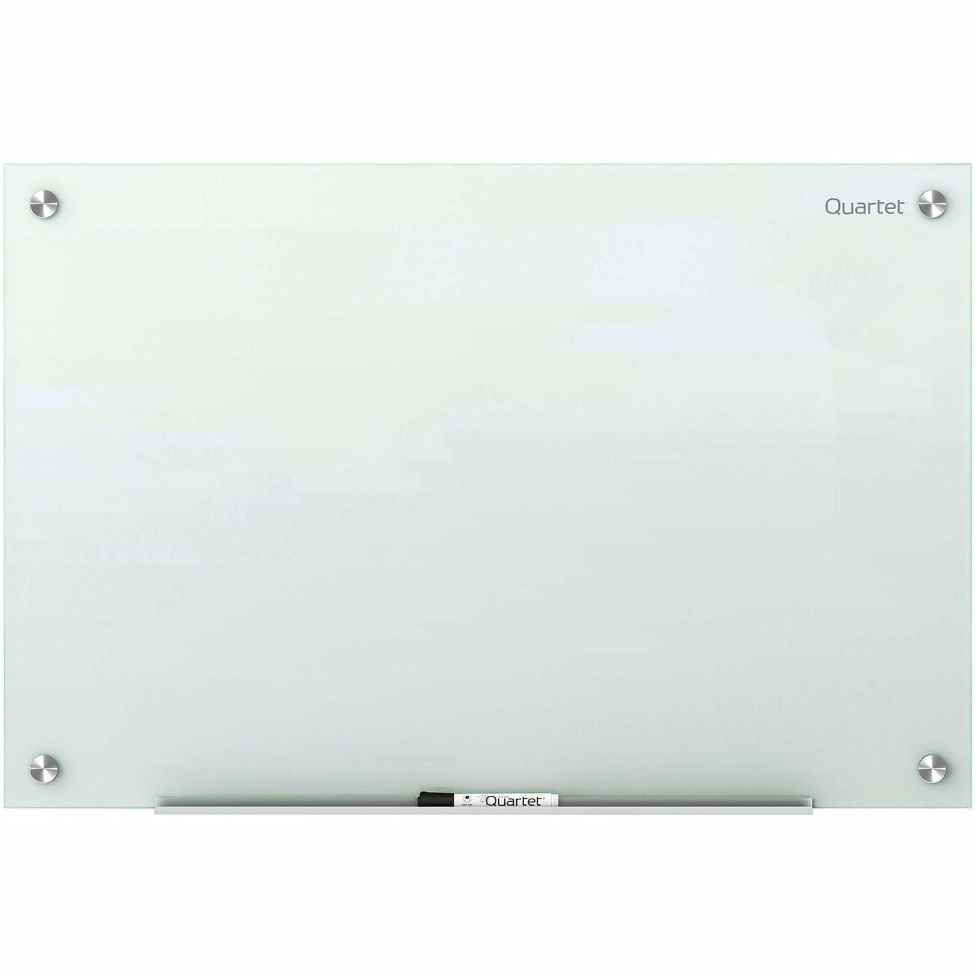 Infinity Glass Marker Board, 72 x 48, White Surface