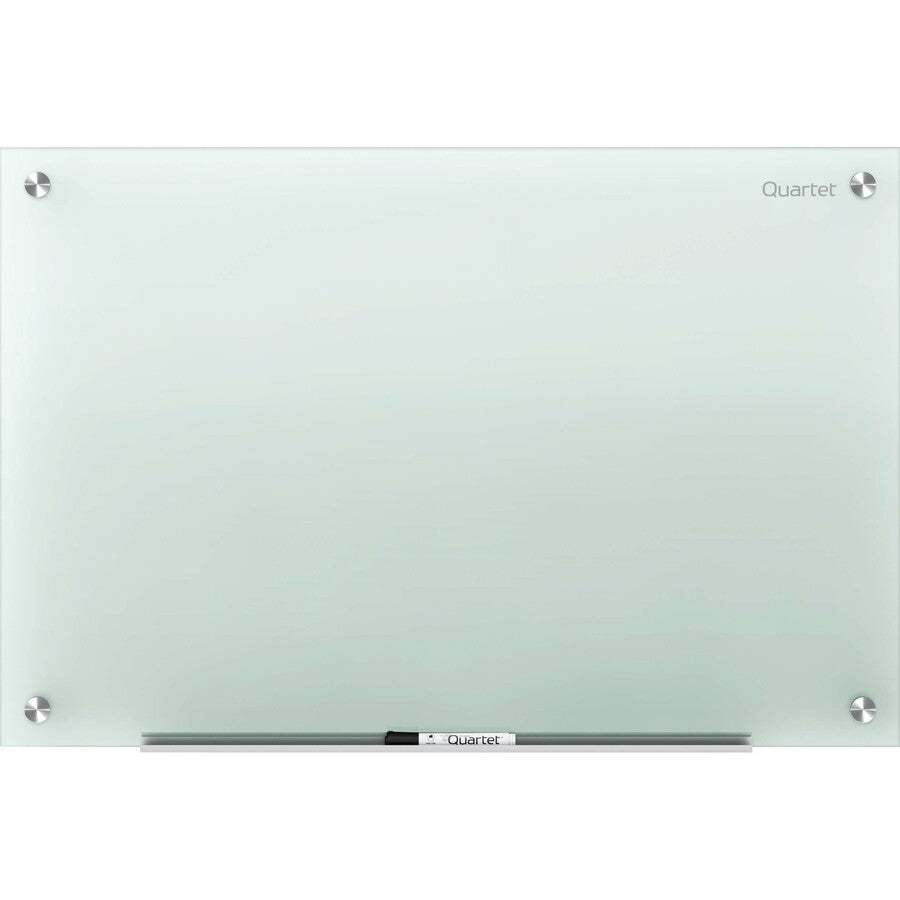 Infinity Glass Marker Board, 72 x 48, Frosted Surface